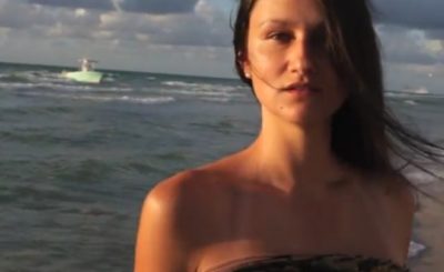 Illegal immigrants interrupt model's video shoot in Miami