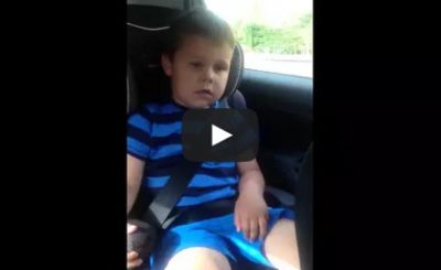 My 5yr olds reaction to becoming a big brother