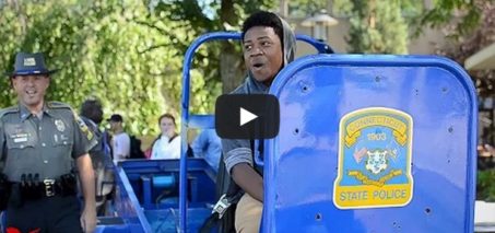 The Convincer at the University of Hartford (Seat Belt Safety Simulator)