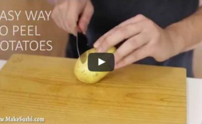 Amazing Potato Peeling Trick!