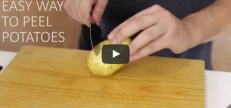 Amazing Potato Peeling Trick!