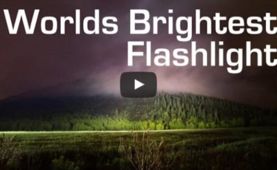 1000W LED Flashlight - Worlds Brightest