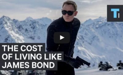 Cost of James Bond's lifestyle