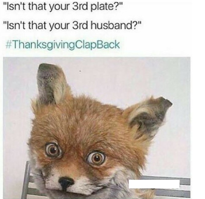 isn't that your 3rd plate isn't that your 3rd husband