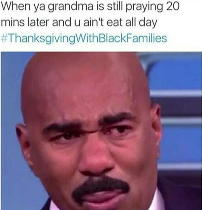 50 Thanksgiving With Black Families / Thanksgiving Clapback Memes
