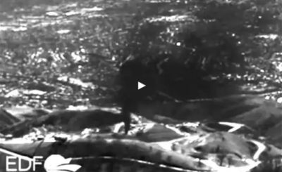 First Aerial Footage of Aliso Canyon Natural Gas Leak