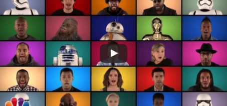 Jimmy Fallon, The Roots & "Star Wars: The Force Awakens" Cast Sing "Star Wars" Medley (A Cappella)