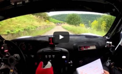 Ruben Zeltner Porsche 911 GT3 WRC Rally Germany 2012 Onboard WP4 Mittelmosel