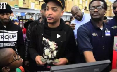 T.I.'s Christmas Eve Walmart Surprise