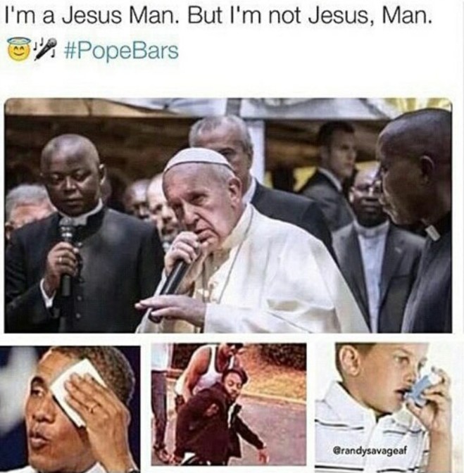 i'm a jesus man but i'm not jesus man