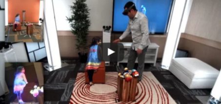 Holoportation: virtual 3D teleportation in real-time (Microsoft Research)