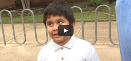 Excited 4th Grader Talks to FOX 7 On First Day Of School