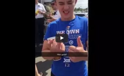 Kid's Hand Gets Stuck In A Bench