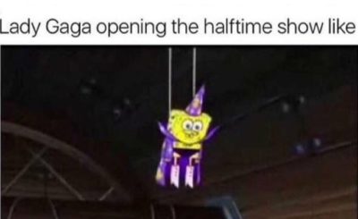 lady gaga superbowl halftime 2017 memes