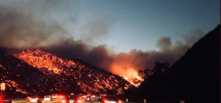 Videos and Pictures from the Thomas Fire, Skirball Fire, Rye Fire, Creek Fire